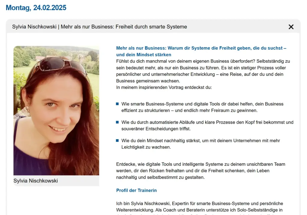 Jahresrückblick 2025: Teilnahme beim Online-Kongress