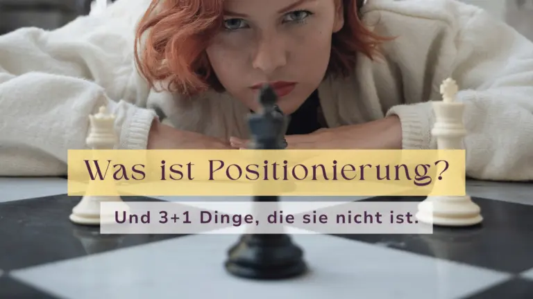 Was ist Positionierung?